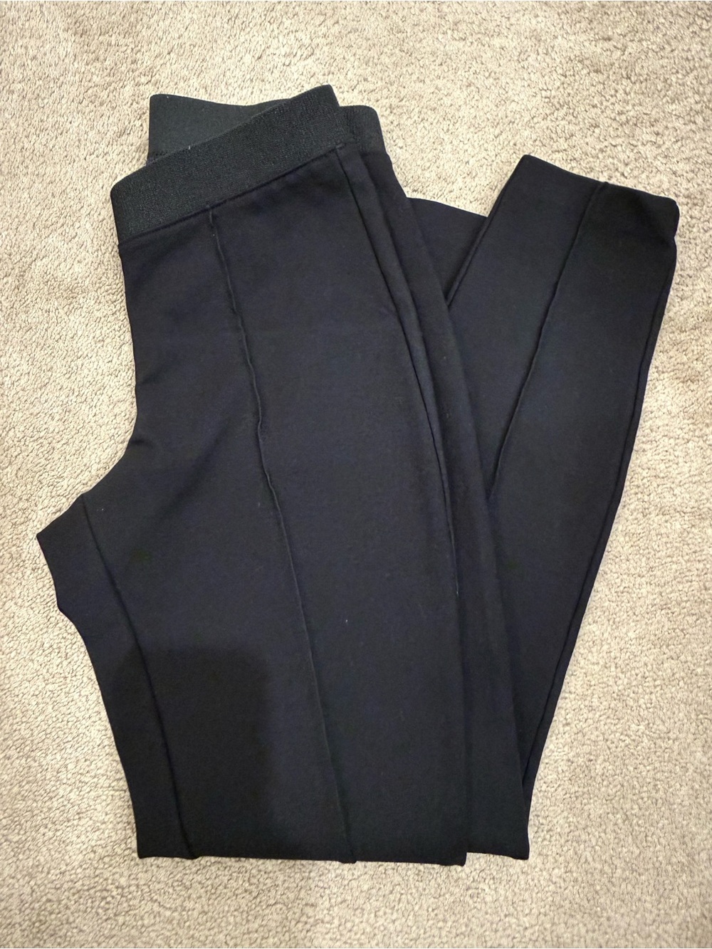 Banana Republic Black Ponte Leggings